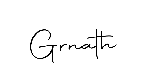 Grnath stylish signature style. Best Handwritten Sign (Autography-DOLnW) for my name. Handwritten Signature Collection Ideas for my name Grnath. Grnath signature style 10 images and pictures png