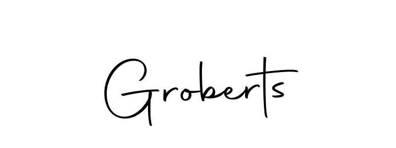 It looks lik you need a new signature style for name Groberts. Design unique handwritten (Autography-DOLnW) signature with our free signature maker in just a few clicks. Groberts signature style 10 images and pictures png