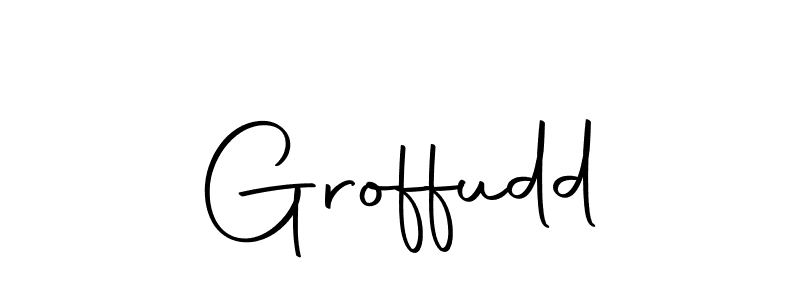 Use a signature maker to create a handwritten signature online. With this signature software, you can design (Autography-DOLnW) your own signature for name Groffudd. Groffudd signature style 10 images and pictures png