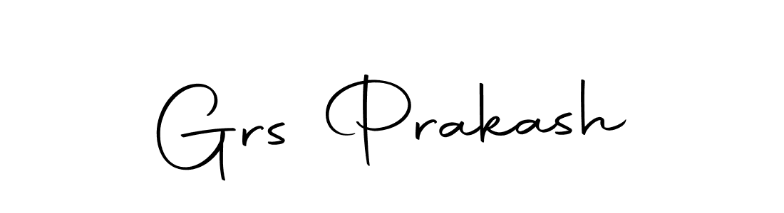 It looks lik you need a new signature style for name Grs Prakash. Design unique handwritten (Autography-DOLnW) signature with our free signature maker in just a few clicks. Grs Prakash signature style 10 images and pictures png