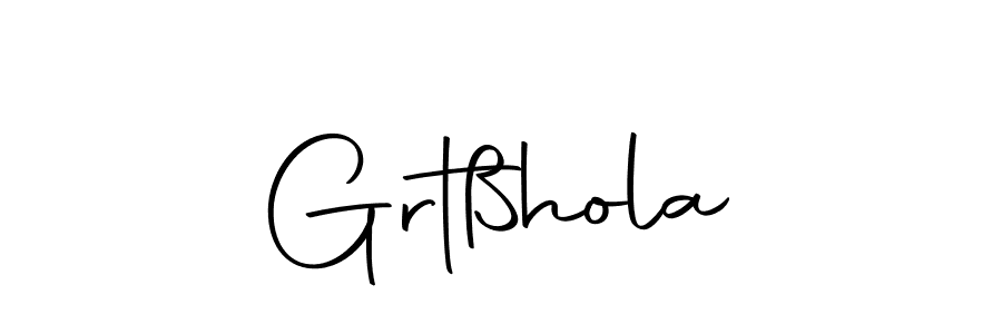 Make a beautiful signature design for name Grtßhola. With this signature (Autography-DOLnW) style, you can create a handwritten signature for free. Grtßhola signature style 10 images and pictures png