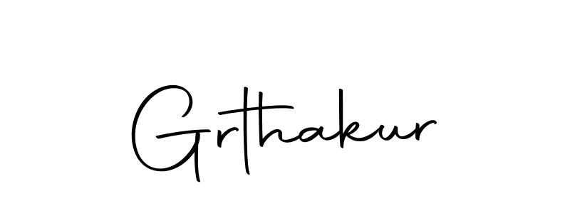 Grthakur stylish signature style. Best Handwritten Sign (Autography-DOLnW) for my name. Handwritten Signature Collection Ideas for my name Grthakur. Grthakur signature style 10 images and pictures png