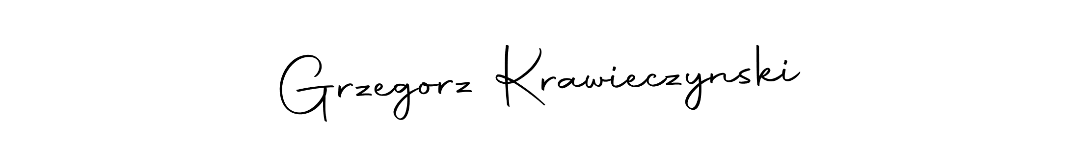 if you are searching for the best signature style for your name Grzegorz Krawieczynski. so please give up your signature search. here we have designed multiple signature styles  using Autography-DOLnW. Grzegorz Krawieczynski signature style 10 images and pictures png