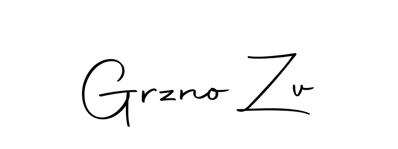 How to make Grzno Zv name signature. Use Autography-DOLnW style for creating short signs online. This is the latest handwritten sign. Grzno Zv signature style 10 images and pictures png