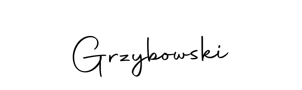 Create a beautiful signature design for name Grzybowski. With this signature (Autography-DOLnW) fonts, you can make a handwritten signature for free. Grzybowski signature style 10 images and pictures png