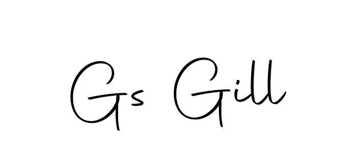 Gs Gill stylish signature style. Best Handwritten Sign (Autography-DOLnW) for my name. Handwritten Signature Collection Ideas for my name Gs Gill. Gs Gill signature style 10 images and pictures png