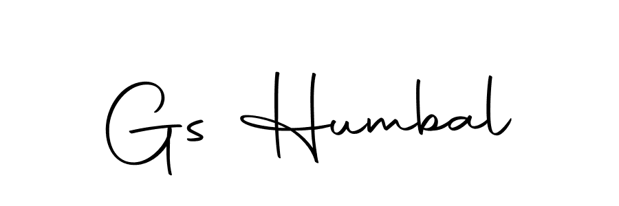 You should practise on your own different ways (Autography-DOLnW) to write your name (Gs Humbal) in signature. don't let someone else do it for you. Gs Humbal signature style 10 images and pictures png