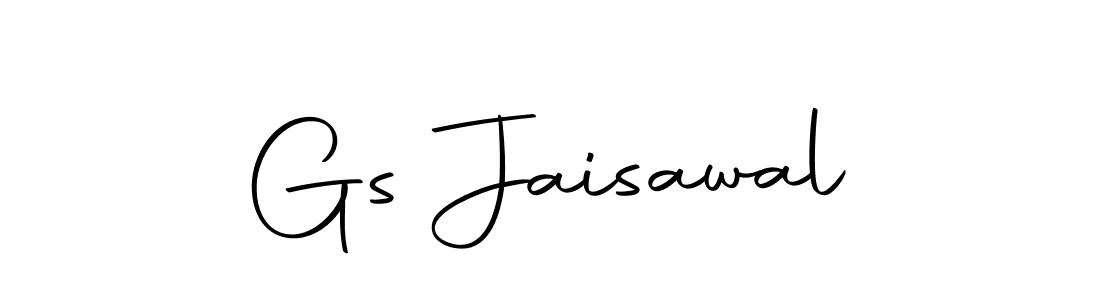 Design your own signature with our free online signature maker. With this signature software, you can create a handwritten (Autography-DOLnW) signature for name Gs Jaisawal. Gs Jaisawal signature style 10 images and pictures png