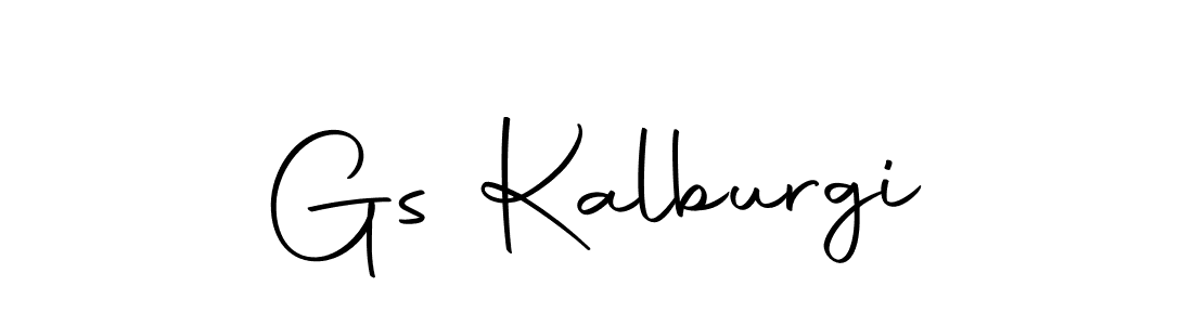 Design your own signature with our free online signature maker. With this signature software, you can create a handwritten (Autography-DOLnW) signature for name Gs Kalburgi. Gs Kalburgi signature style 10 images and pictures png