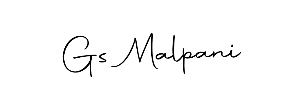 The best way (Autography-DOLnW) to make a short signature is to pick only two or three words in your name. The name Gs Malpani include a total of six letters. For converting this name. Gs Malpani signature style 10 images and pictures png
