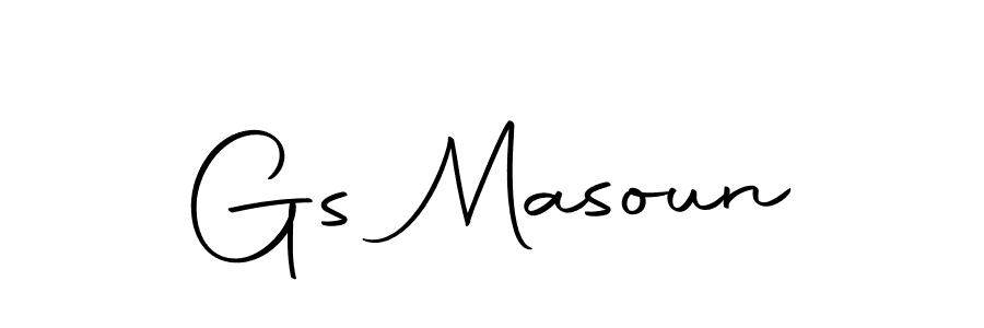 This is the best signature style for the Gs Masoun name. Also you like these signature font (Autography-DOLnW). Mix name signature. Gs Masoun signature style 10 images and pictures png