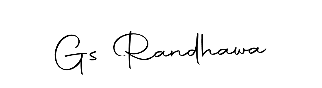 Use a signature maker to create a handwritten signature online. With this signature software, you can design (Autography-DOLnW) your own signature for name Gs Randhawa. Gs Randhawa signature style 10 images and pictures png