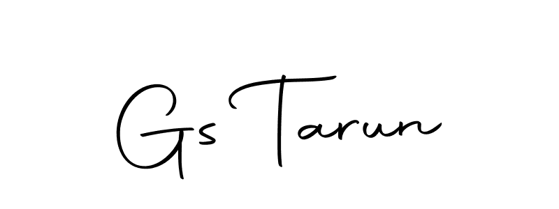 Make a beautiful signature design for name Gs Tarun. With this signature (Autography-DOLnW) style, you can create a handwritten signature for free. Gs Tarun signature style 10 images and pictures png