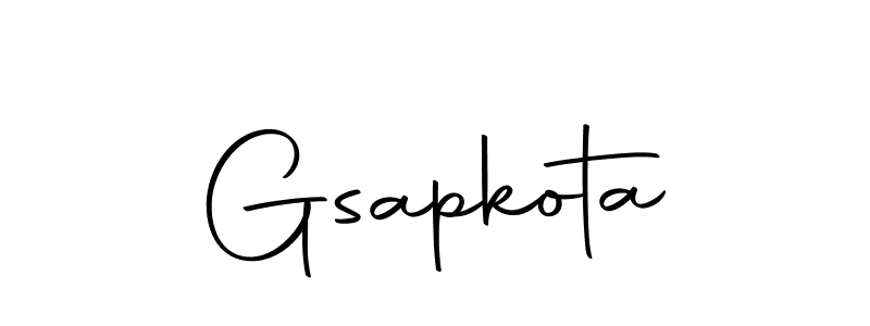 if you are searching for the best signature style for your name Gsapkota. so please give up your signature search. here we have designed multiple signature styles  using Autography-DOLnW. Gsapkota signature style 10 images and pictures png