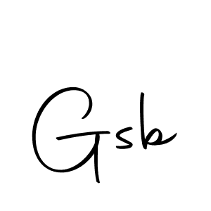 Here are the top 10 professional signature styles for the name Gsb. These are the best autograph styles you can use for your name. Gsb signature style 10 images and pictures png