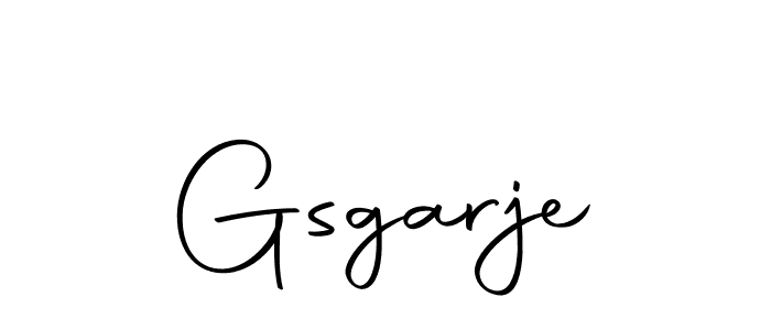 Gsgarje stylish signature style. Best Handwritten Sign (Autography-DOLnW) for my name. Handwritten Signature Collection Ideas for my name Gsgarje. Gsgarje signature style 10 images and pictures png
