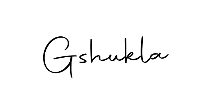 You should practise on your own different ways (Autography-DOLnW) to write your name (Gshukla) in signature. don't let someone else do it for you. Gshukla signature style 10 images and pictures png