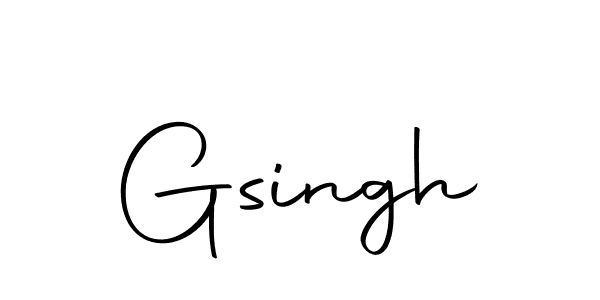 Gsingh stylish signature style. Best Handwritten Sign (Autography-DOLnW) for my name. Handwritten Signature Collection Ideas for my name Gsingh. Gsingh signature style 10 images and pictures png