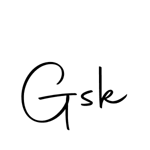 Make a beautiful signature design for name Gsk. Use this online signature maker to create a handwritten signature for free. Gsk signature style 10 images and pictures png