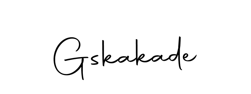 You can use this online signature creator to create a handwritten signature for the name Gskakade. This is the best online autograph maker. Gskakade signature style 10 images and pictures png