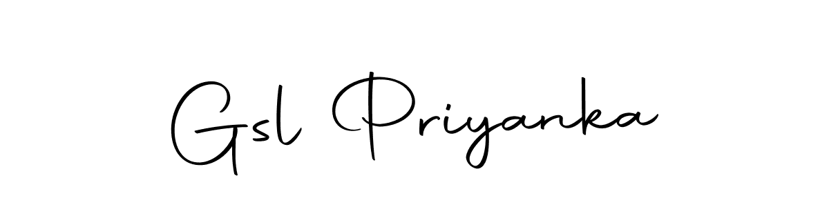 Also You can easily find your signature by using the search form. We will create Gsl Priyanka name handwritten signature images for you free of cost using Autography-DOLnW sign style. Gsl Priyanka signature style 10 images and pictures png