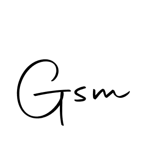 Also we have Gsm name is the best signature style. Create professional handwritten signature collection using Autography-DOLnW autograph style. Gsm signature style 10 images and pictures png