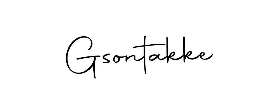 Here are the top 10 professional signature styles for the name Gsontakke. These are the best autograph styles you can use for your name. Gsontakke signature style 10 images and pictures png