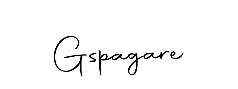 How to make Gspagare signature? Autography-DOLnW is a professional autograph style. Create handwritten signature for Gspagare name. Gspagare signature style 10 images and pictures png