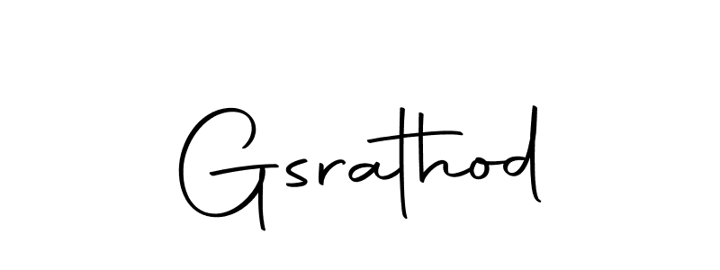 Similarly Autography-DOLnW is the best handwritten signature design. Signature creator online .You can use it as an online autograph creator for name Gsrathod. Gsrathod signature style 10 images and pictures png