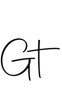 You should practise on your own different ways (Autography-DOLnW) to write your name (Gt) in signature. don't let someone else do it for you. Gt signature style 10 images and pictures png