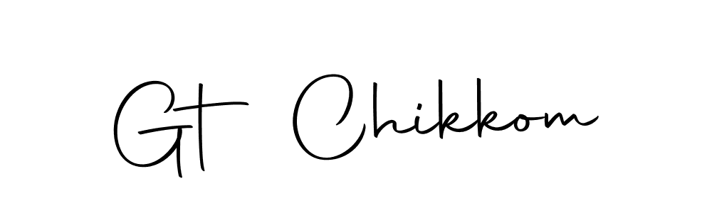 Here are the top 10 professional signature styles for the name Gt Chikkom. These are the best autograph styles you can use for your name. Gt Chikkom signature style 10 images and pictures png