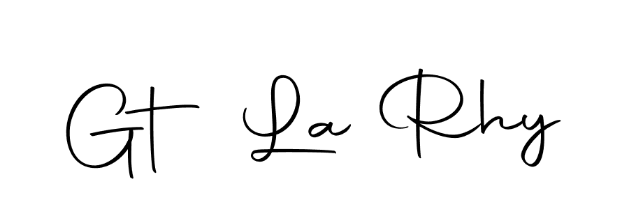 Make a beautiful signature design for name Gt La Rhy. Use this online signature maker to create a handwritten signature for free. Gt La Rhy signature style 10 images and pictures png