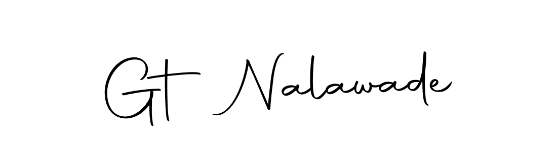 Make a beautiful signature design for name Gt Nalawade. With this signature (Autography-DOLnW) style, you can create a handwritten signature for free. Gt Nalawade signature style 10 images and pictures png