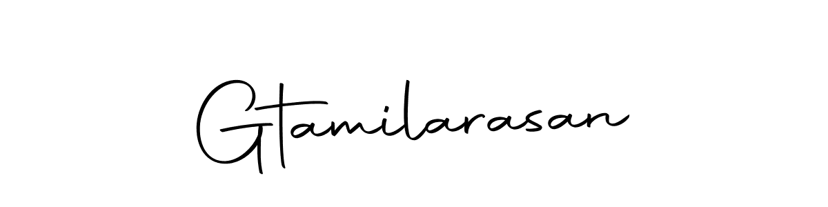 The best way (Autography-DOLnW) to make a short signature is to pick only two or three words in your name. The name Gtamilarasan include a total of six letters. For converting this name. Gtamilarasan signature style 10 images and pictures png