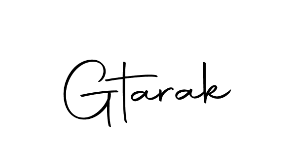 Make a beautiful signature design for name Gtarak. Use this online signature maker to create a handwritten signature for free. Gtarak signature style 10 images and pictures png