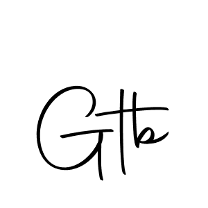 Make a beautiful signature design for name Gtb. With this signature (Autography-DOLnW) style, you can create a handwritten signature for free. Gtb signature style 10 images and pictures png