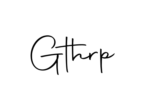 Use a signature maker to create a handwritten signature online. With this signature software, you can design (Autography-DOLnW) your own signature for name Gthrp. Gthrp signature style 10 images and pictures png