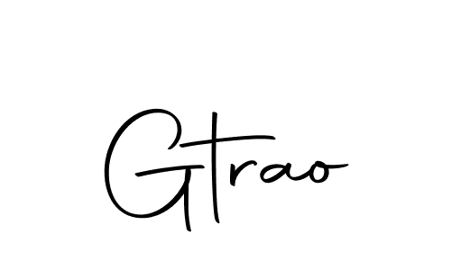 Similarly Autography-DOLnW is the best handwritten signature design. Signature creator online .You can use it as an online autograph creator for name Gtrao. Gtrao signature style 10 images and pictures png
