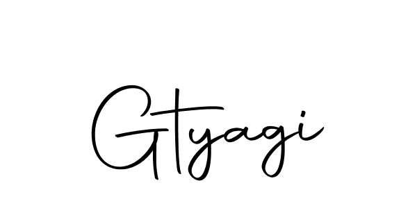 Similarly Autography-DOLnW is the best handwritten signature design. Signature creator online .You can use it as an online autograph creator for name Gtyagi. Gtyagi signature style 10 images and pictures png