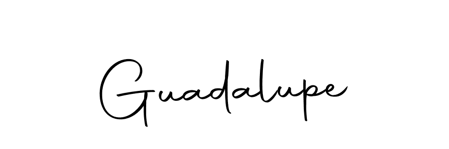 You should practise on your own different ways (Autography-DOLnW) to write your name (Guadalupe) in signature. don't let someone else do it for you. Guadalupe signature style 10 images and pictures png