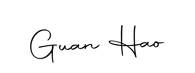 Make a beautiful signature design for name Guan Hao. Use this online signature maker to create a handwritten signature for free. Guan Hao signature style 10 images and pictures png
