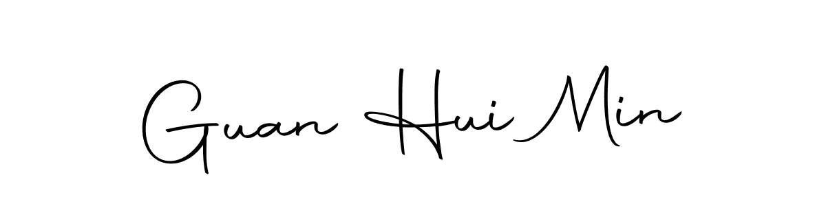 How to make Guan Hui Min signature? Autography-DOLnW is a professional autograph style. Create handwritten signature for Guan Hui Min name. Guan Hui Min signature style 10 images and pictures png