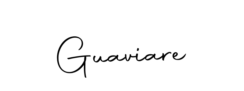 Use a signature maker to create a handwritten signature online. With this signature software, you can design (Autography-DOLnW) your own signature for name Guaviare. Guaviare signature style 10 images and pictures png