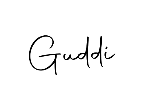 Make a beautiful signature design for name Guddi. Use this online signature maker to create a handwritten signature for free. Guddi signature style 10 images and pictures png