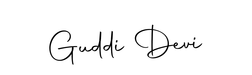 How to make Guddi Devi name signature. Use Autography-DOLnW style for creating short signs online. This is the latest handwritten sign. Guddi Devi signature style 10 images and pictures png