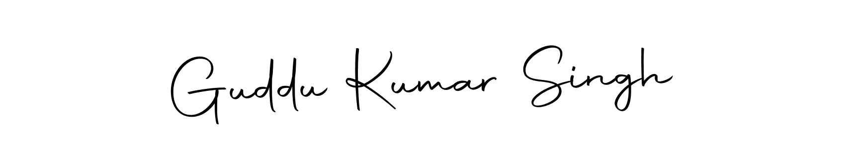 Use a signature maker to create a handwritten signature online. With this signature software, you can design (Autography-DOLnW) your own signature for name Guddu Kumar Singh. Guddu Kumar Singh signature style 10 images and pictures png
