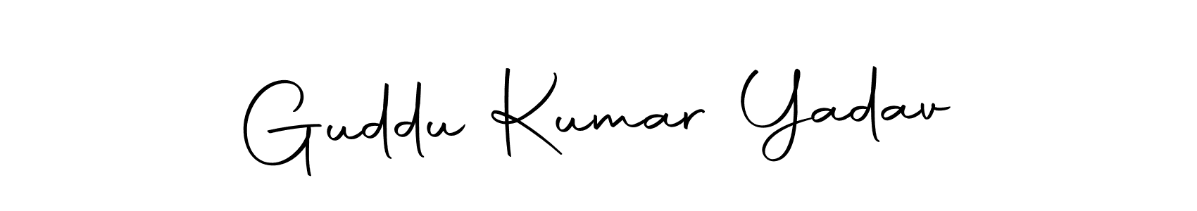Similarly Autography-DOLnW is the best handwritten signature design. Signature creator online .You can use it as an online autograph creator for name Guddu Kumar Yadav. Guddu Kumar Yadav signature style 10 images and pictures png