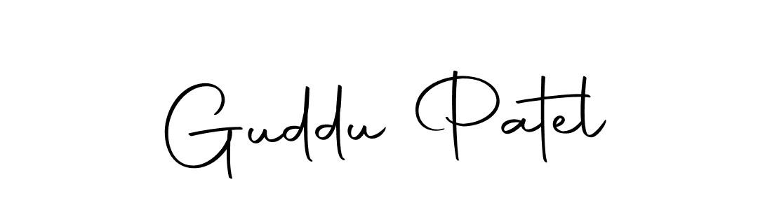 Here are the top 10 professional signature styles for the name Guddu Patel. These are the best autograph styles you can use for your name. Guddu Patel signature style 10 images and pictures png