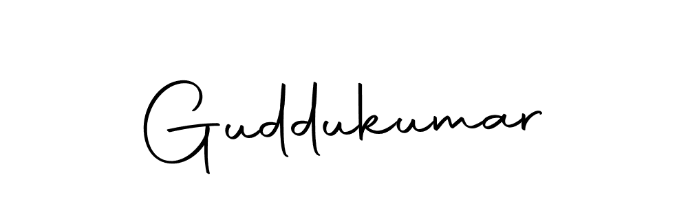 Make a beautiful signature design for name Guddukumar. With this signature (Autography-DOLnW) style, you can create a handwritten signature for free. Guddukumar signature style 10 images and pictures png