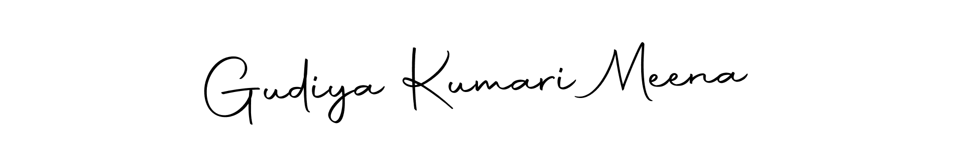 The best way (Autography-DOLnW) to make a short signature is to pick only two or three words in your name. The name Gudiya Kumari Meena include a total of six letters. For converting this name. Gudiya Kumari Meena signature style 10 images and pictures png